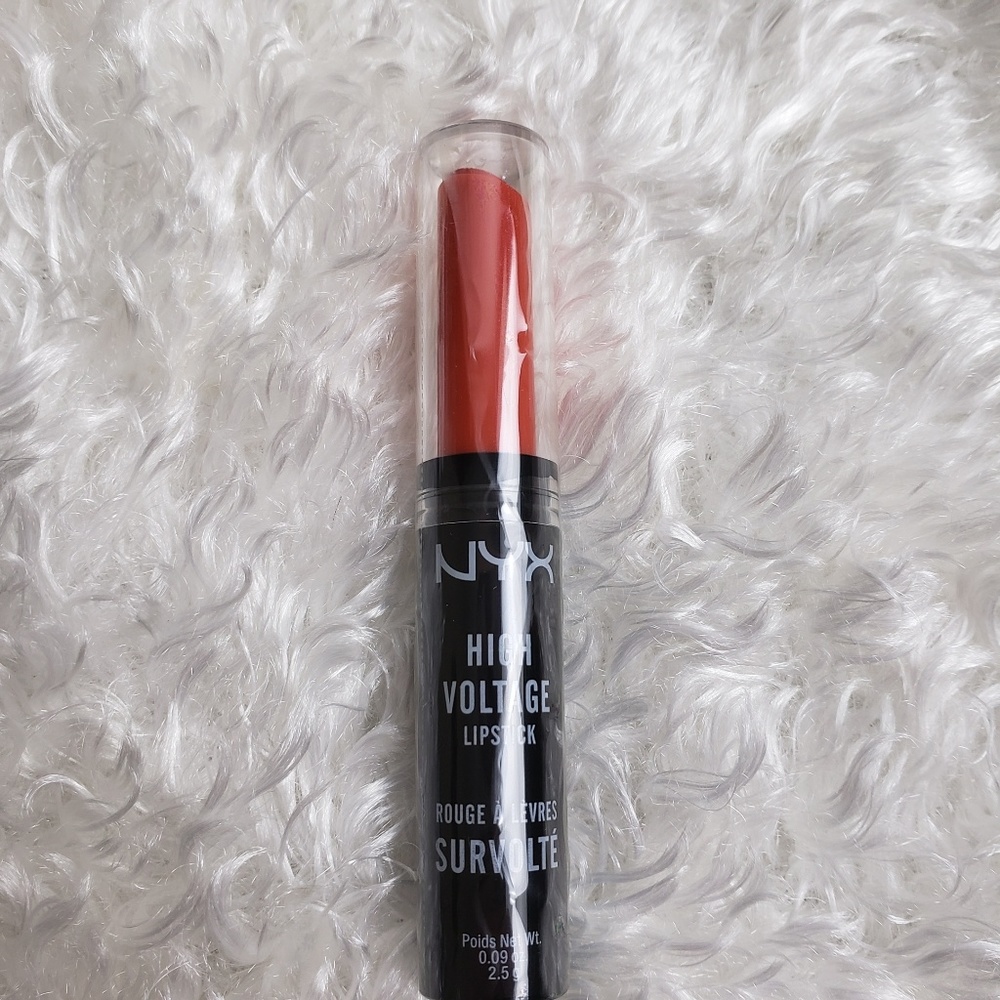 3/$12 NYX High Voltage Lipstick Color: Rock Star